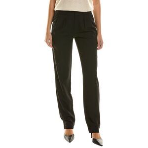 Proenza Schouler Womens White Label Drapey Suiting Trouser, Black